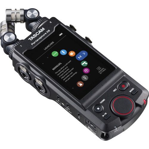 Tascam Portacapture-X8 High Resolution Multi-Track Handheld Recorder