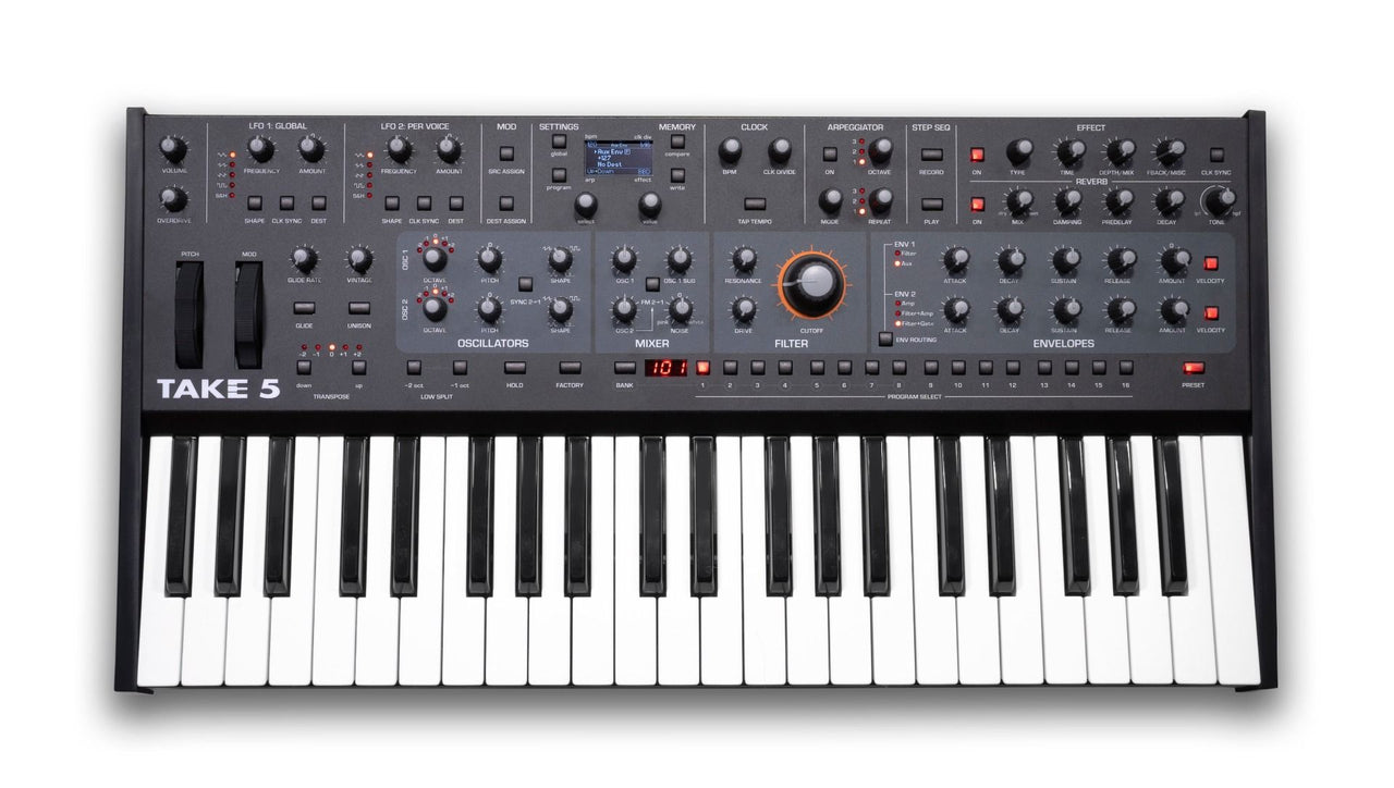 Sequential Take 5 - Compact Five-Voice Poly Synth