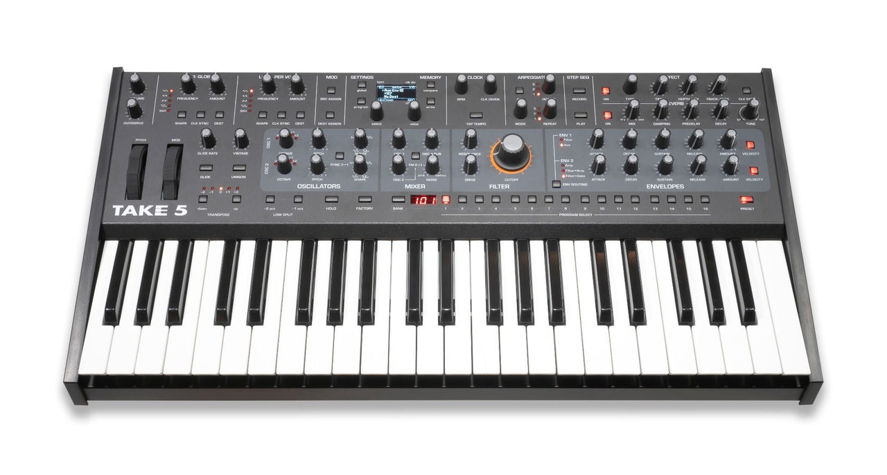 Sequential Take 5 - Compact Five-Voice Poly Synth