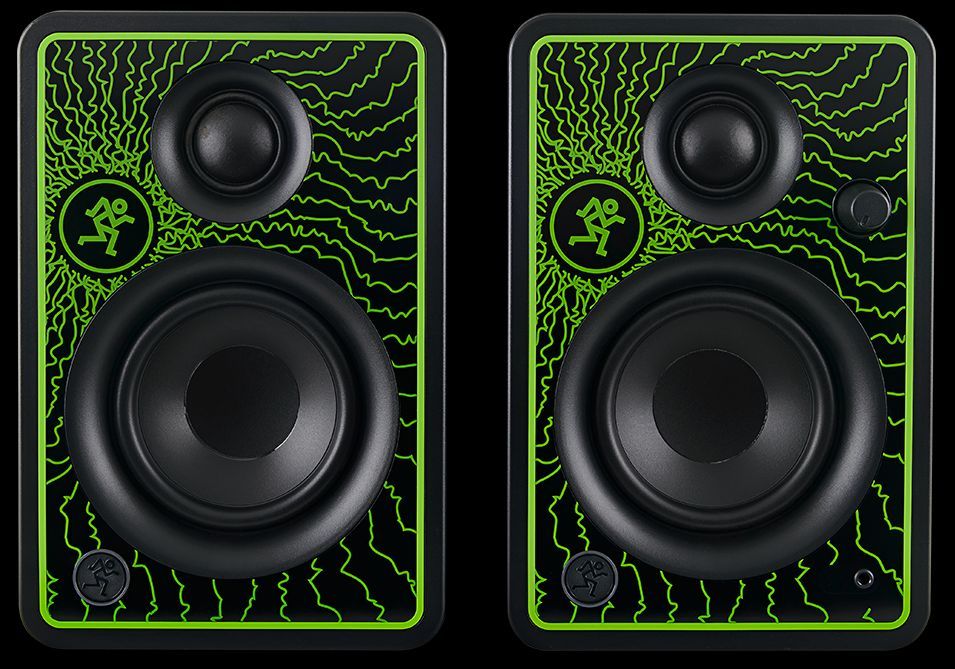 Mackie Cr3-Xltd-Grn 3In Multimedia Monitors - Green Lightning (Pair)