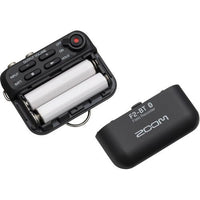 Zoom F2-Bt 32-Bit Compact Field Recorder With Lavalier Microphone & Bluetooth