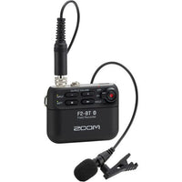 Zoom F2-Bt 32-Bit Compact Field Recorder With Lavalier Microphone & Bluetooth