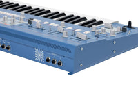 Udo Audio Super 6 Keyboard Blue 12-Voice Binaural Analog-Hybrid Synthesizer