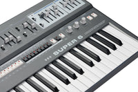 Udo Audio Super 6 Keyboard Black 12-Voice Binaural Analog-Hybrid Synthesizer
